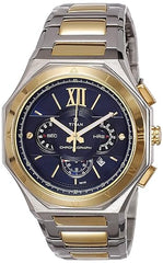 Titan Regalia Rome Chronograph Men's Watch, Blue Dial Stainless Steel Strap, 1716BM01