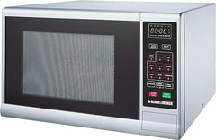 Black+Decker, 30 L Microwave Oven Silver, MZ3000PG