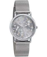 Lavie SO-87029SM02 silver dial women watch