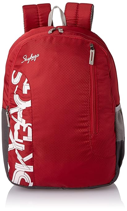 Skybags red backpack