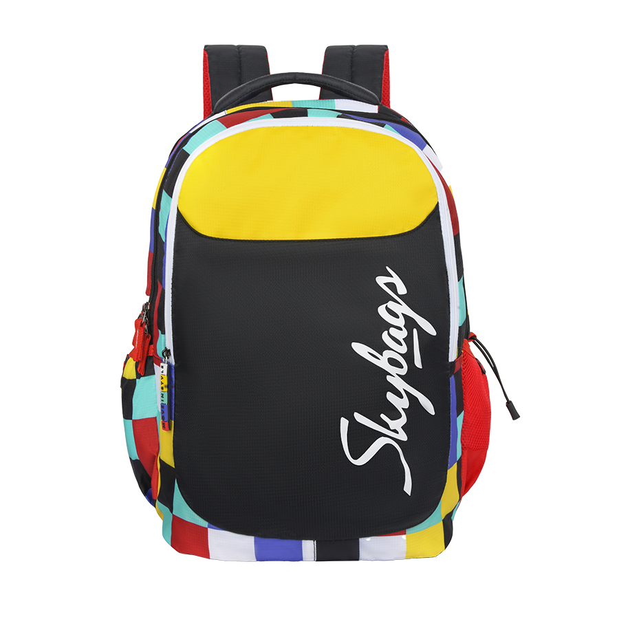 Skybags Squad Plus 02, 38 L Backpack Yellow, -SQUAD PLUS 02YW