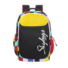 Skybags Squad Plus 02, 38 L Backpack Yellow, -SQUAD PLUS 02YW