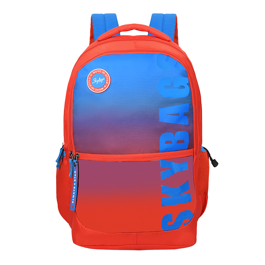 Skybags Squad Plus 03, 38 L Backpack Orange, SQUAD PLUS 03ORG