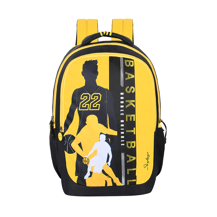 Skybags Squad Plus 07, 38 L Backpack Bright Yellow, SQUAD PLUS 07YW