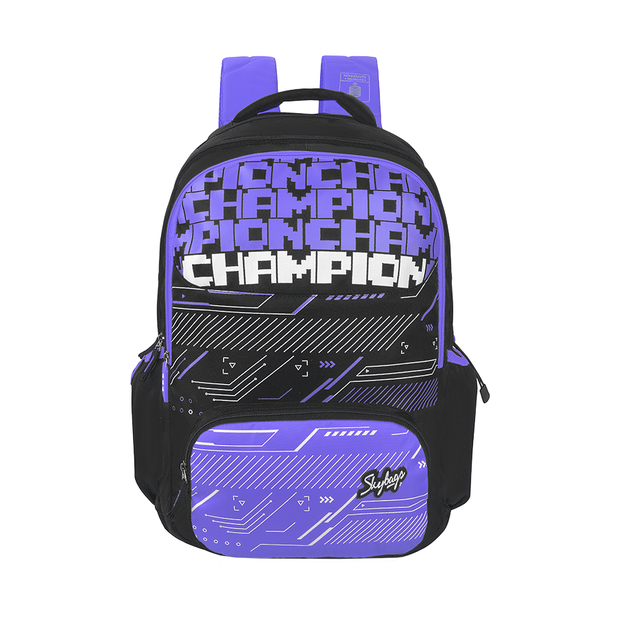 Skybags Squad Nxt 02, 38 L Backpack Black, SQUADNXT02BK