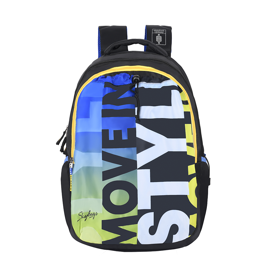 Skybags Squad Nxt 05, 38 L Backpack Black, SQUADNXT05BLK