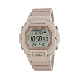 Casio Women's Watch Digital, Pink Dial Pink Resin Strap,LWS-2200H-4AVDF