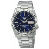 Seiko Men's Mechanical Watch Analog, Blue Dial Silver Stainless Band, SNKD99K authentic Seiko watch with original box and warranty papers