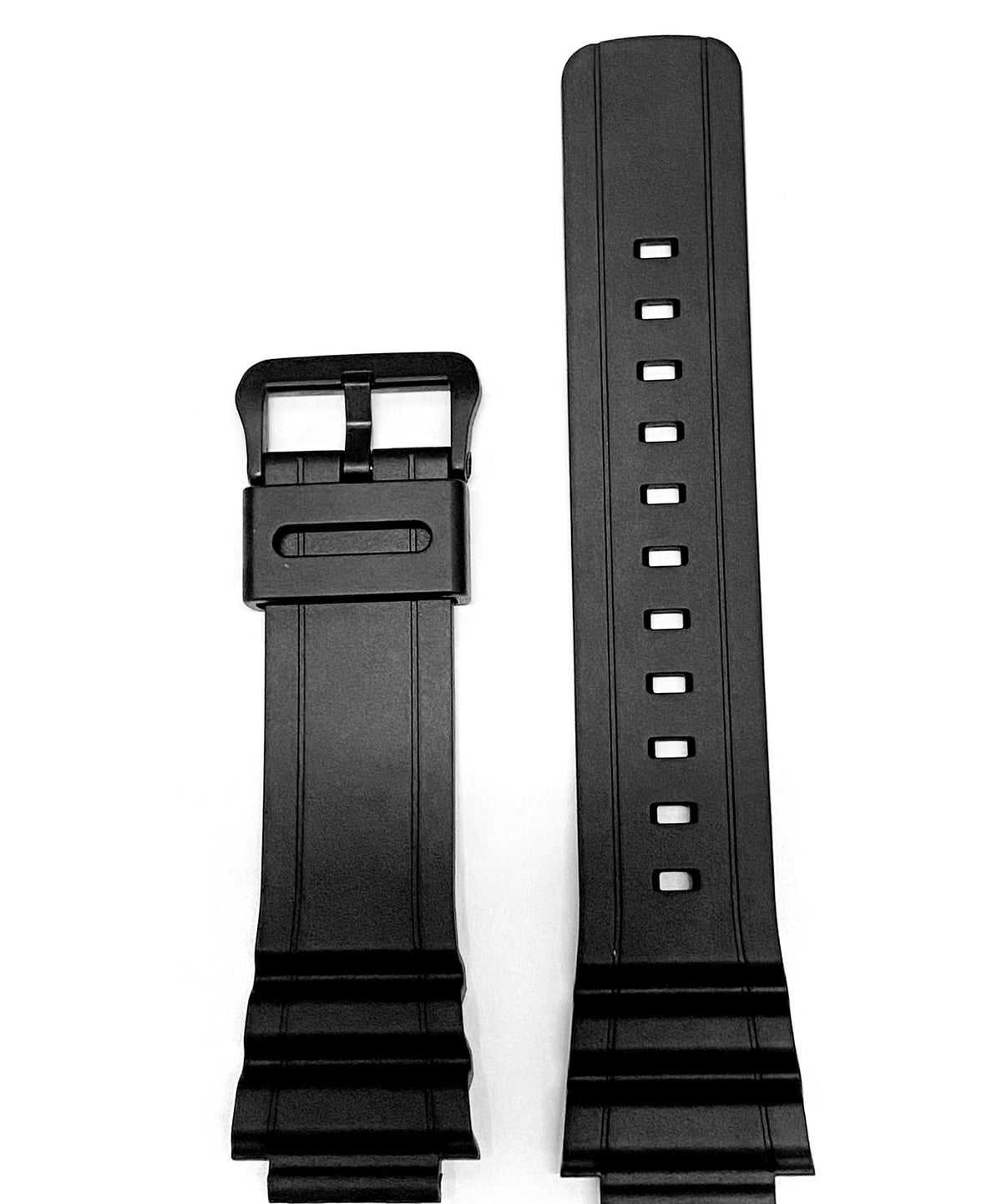 Casio Original Black Resin Band Watch Strap 26mm, CST10516292