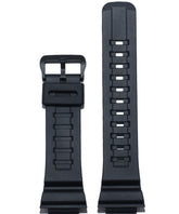 Casio Original Black  Resin Band Watch Strap 28mm, CST10527633