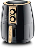 Black+Decker, Air Fryer Performance Range Aero Fry, Black/Gold, 4 Litres, AF300-B5M
