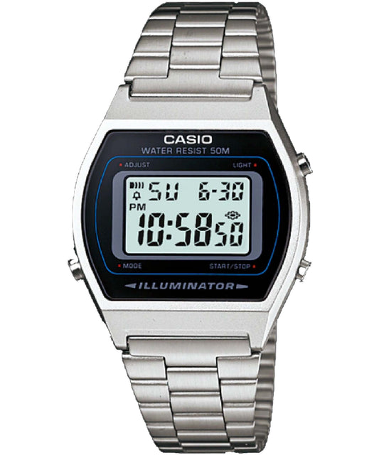 Casio men analog watch, black dial with comfortable strap, model CS-B640WD-1AVDF, Bahrain