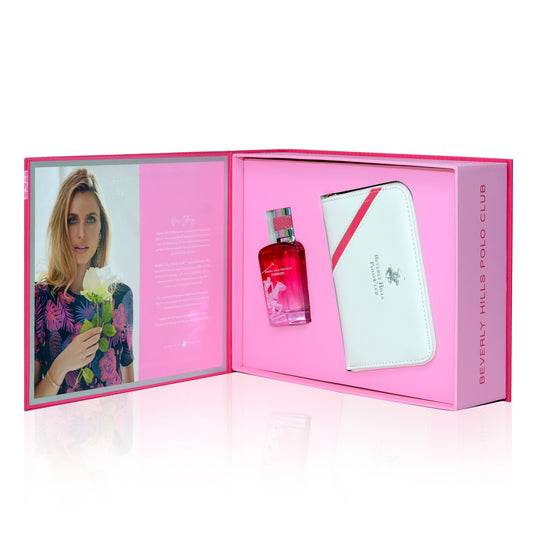 Beverly Hills Polo Club BHPCPRGS-WMNWL 100ml fragrance plus accessories where included Chypre Floral Gift Set / Eau de Parfum for Women