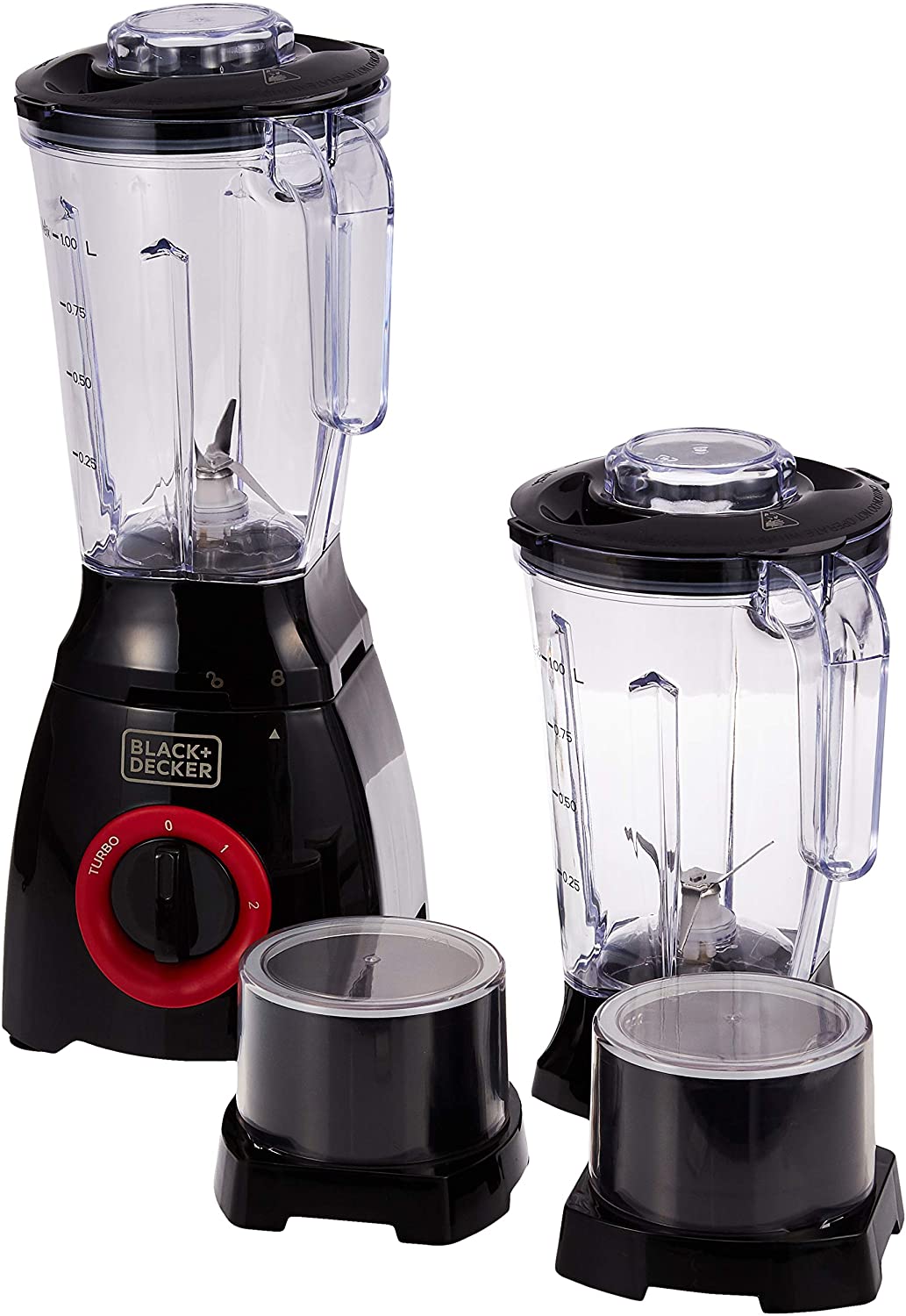 Black+Decker, 400W Blender Grater Mill, Black, BL415