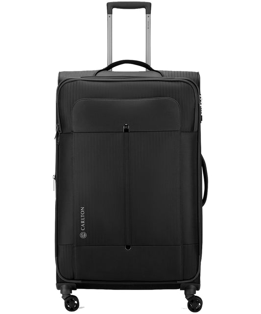 Carlton CA-TUXEDO69BLK 69cm Black Soft Top Trolley