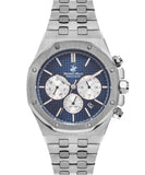 Beverly Hills Polo Club, Men's, Analog Watch, Blue Dial, with Stainless Steel Band, BH-BP3051X.390