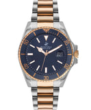 Beverly Hills Polo Club, Men's, Analog Watch, Blue Dial, with Stainless Steel Band, BH-BP3125X.590