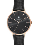 Beverly Hills Polo Club, Men's, Analog Watch, Black Dial, with Leather Band, BH-BP3129X.451