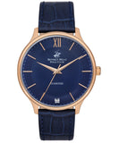 Beverly Hills Polo Club, Men's, Analog Watch, Blue Dial, with Leather Band, BH-BP3308X.499