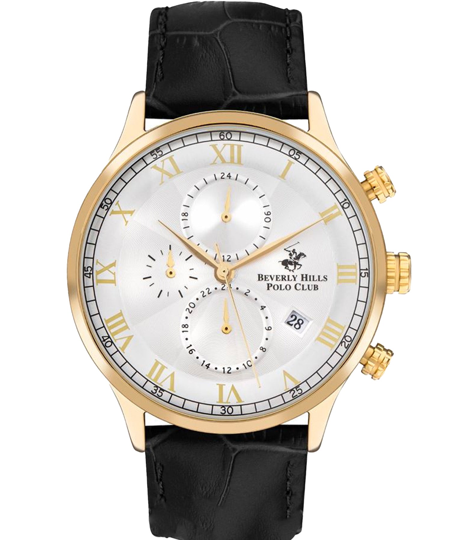 Beverly Hills Polo Club men analog watch, grey dial with comfortable strap, model BH-BP3371X.131, Bahrain