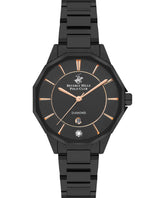 Beverly Hills Polo Club men analog watch, black dial with comfortable strap, model BH-BP3376X.650, Bahrain