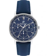 Beverly Hills Polo Club Women's watch, Blue Dial, Blue Leather Strap, Wrist Watch,BP3391C.399