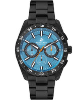 Beverly Hills Polo Club Men's watch,Blue Dial, Black Stainless Steel Strap, Wrist Watch,BP3409X.690