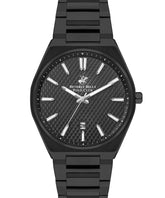 Beverly Hills Polo Club  Men's watch, Black Dial, Black Stainless Steel Strap, Wrist Watch,BP3503X.650