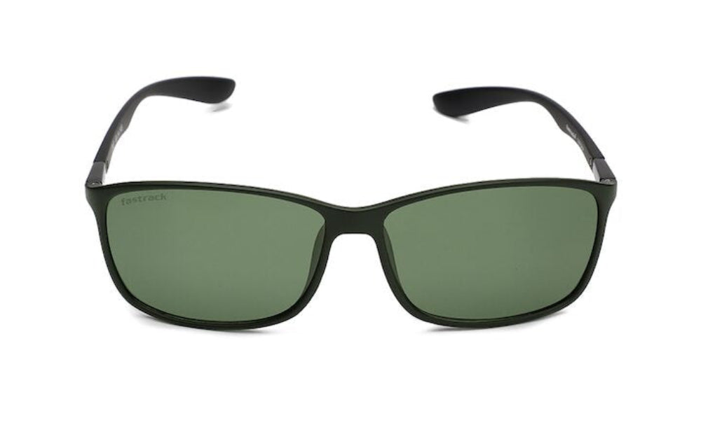 Fastrack Men's Sunglasses, Green Lens, UV protected, C097GR3P