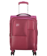 VIP Cardinal 59cm , 8 Wheel Soft Trolley, Burgundy, CARDINAL59BDY