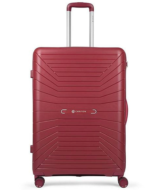 Carlton CA-CARNIVALPLUS66MRN 66cm Maroon Hard Top Trolley