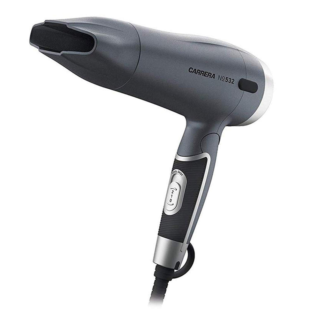 Carrera, Professional Hair Dryers for Men & Women, Hairdryers Styling Nozzle Diffuser, Blow Dry, Hot-Cold Air, NO532