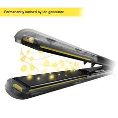 Carrera, Professional Hair Straightener Rounded Styling Plates infused with Argan Oil & Keratin, NO534