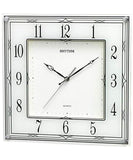 Rhythm, Square analog wall clock, CMG419NR03