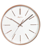 Rhythm, 3D Index with Convex Glass Silent Silky Move Clock, CMG437NR13