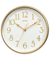 Rhythm Wall Clock, Analog Clock White Dial, CMG577NR18