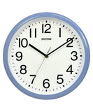Rhythm Wall Clock, Analog Clock White Dial Blue Case, CMG579NR04