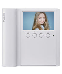 Commax Fine View 4.3" Handset Video Monitor, White, CMV-43A