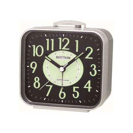 Rhythm Alarm Clock, with Bell & Super Silent Move, CRA629NR19