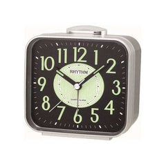 Rhythm Alarm Clock, with Bell & Super Silent Move, CRA629NR19