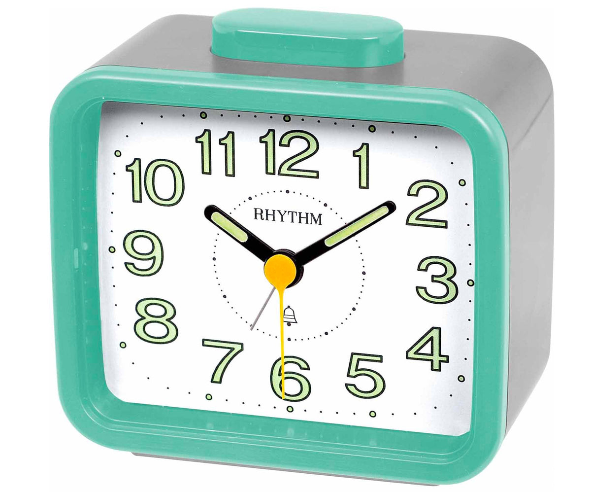 Rhythm,  Basic Bell Alarm Clock, CRA637WR05