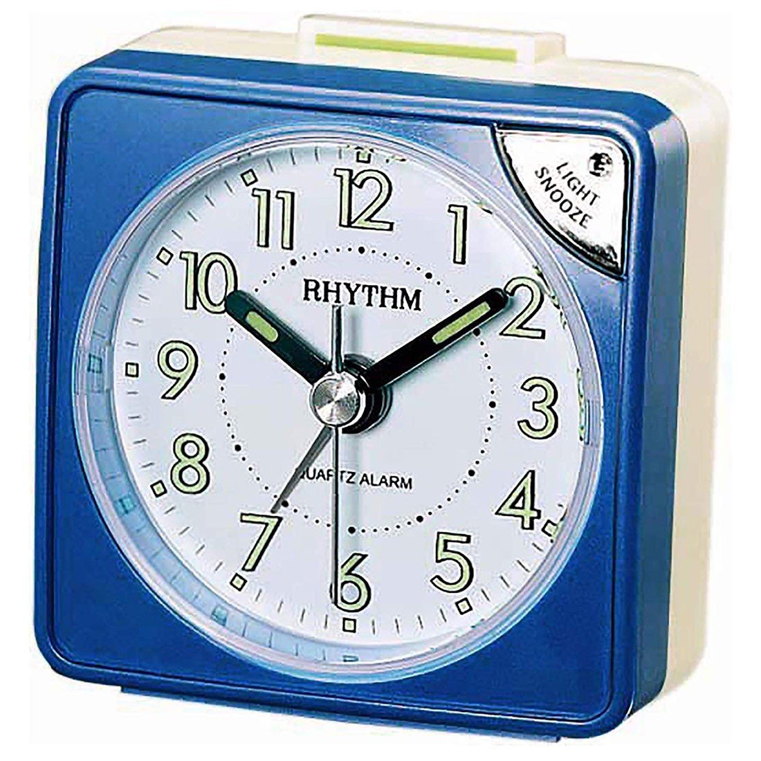 Rhythm Alarm Clock,With 4 Steps Beep Sound,Snooze,Light, CRE211NR04