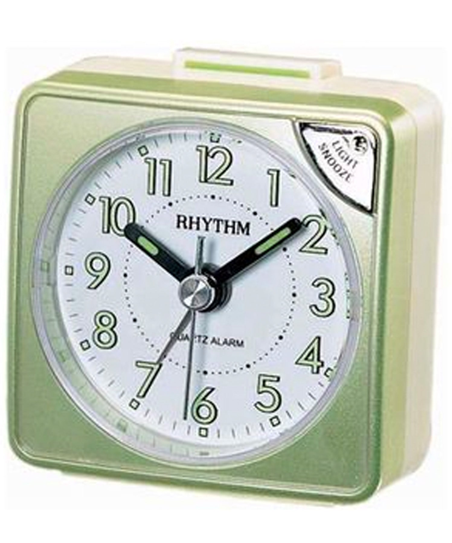 Rhythm Alarm Clock With 4 Steps Beep Sound,Snooze,Light, CRE211NR05