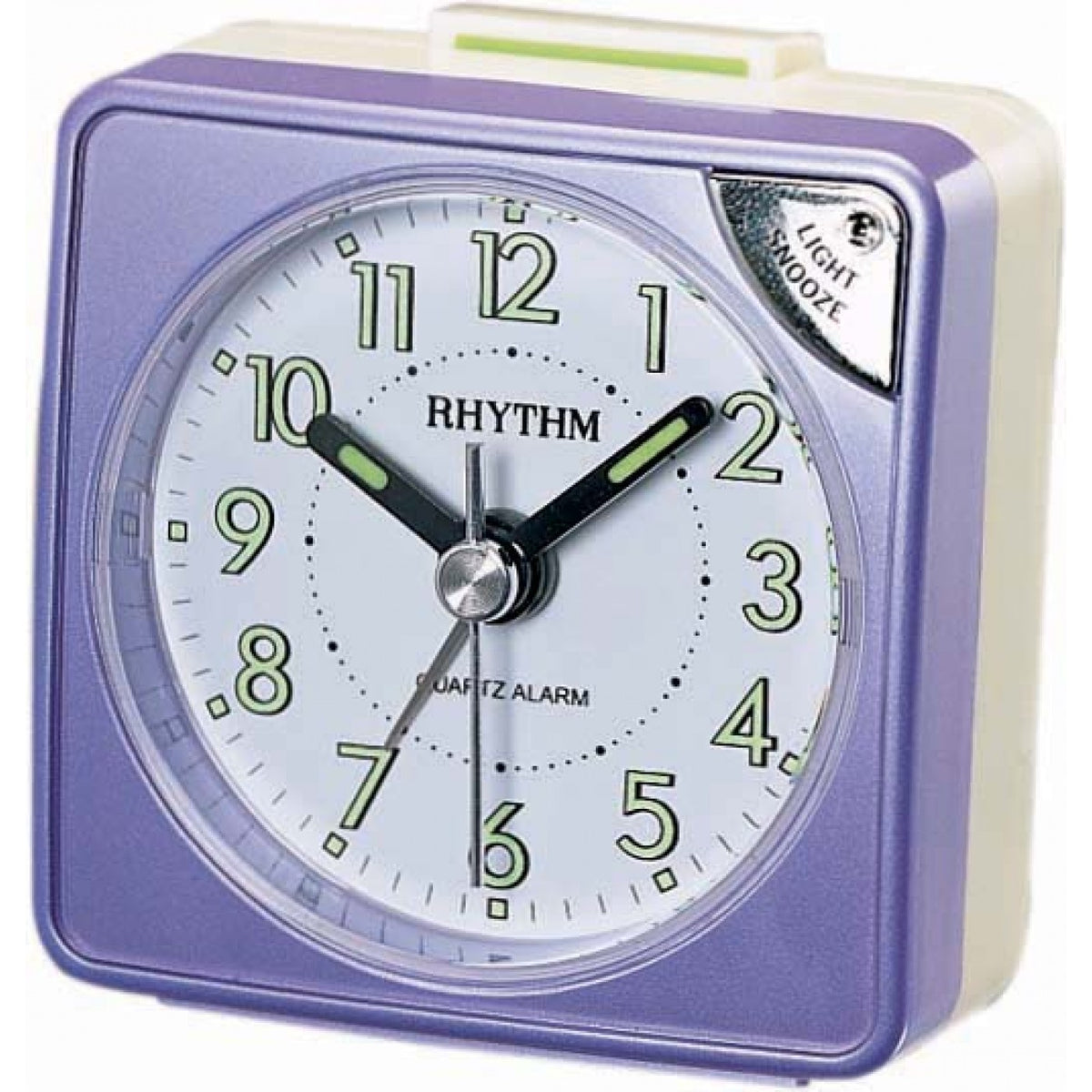 Rhythm Alarm Clock,With 4 Steps Beep Sound,Snooze,Light, CRE211NR12