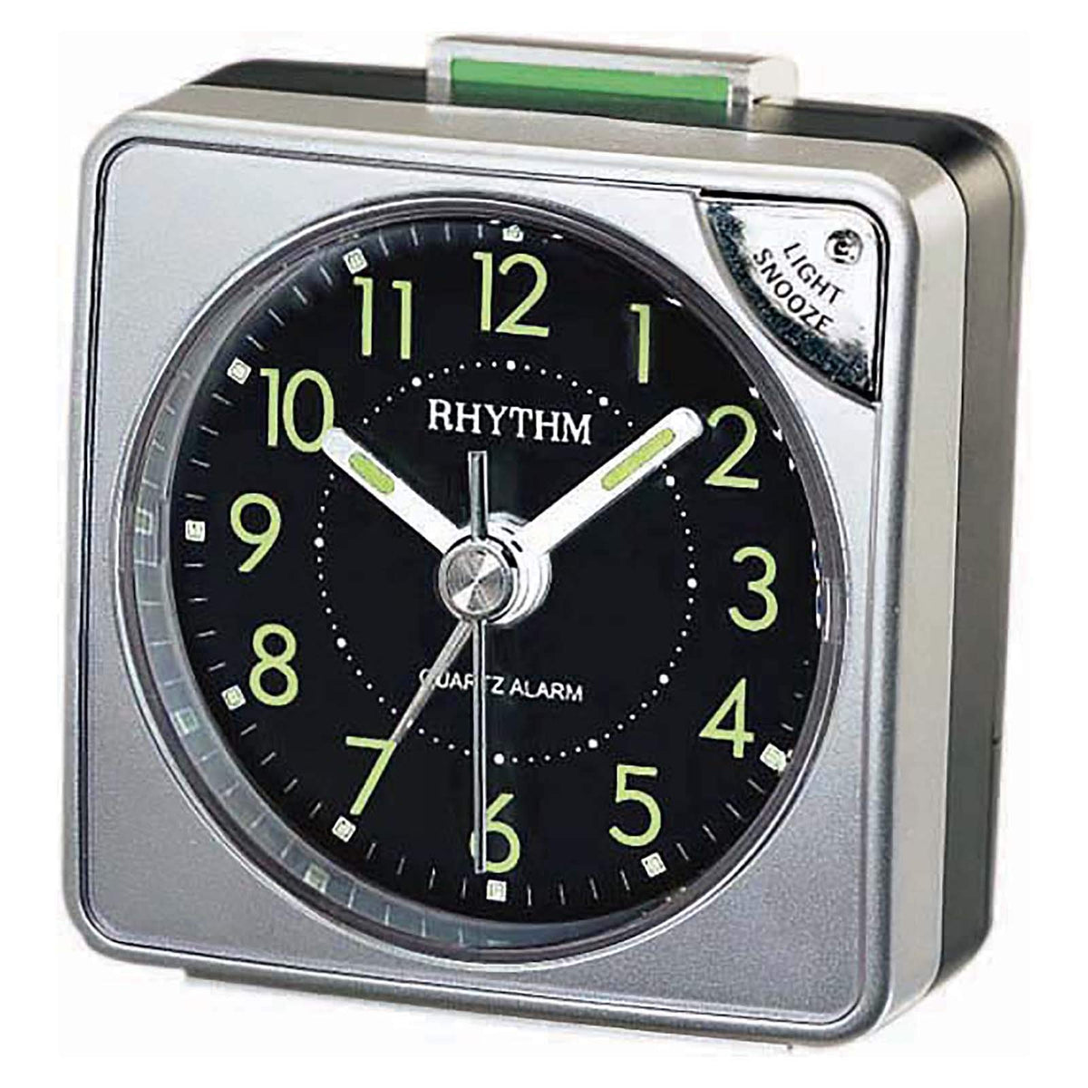 Rhythm Alarm Clock,With 4 Steps Beep Sound,Snooze,Light, CRE211NR66