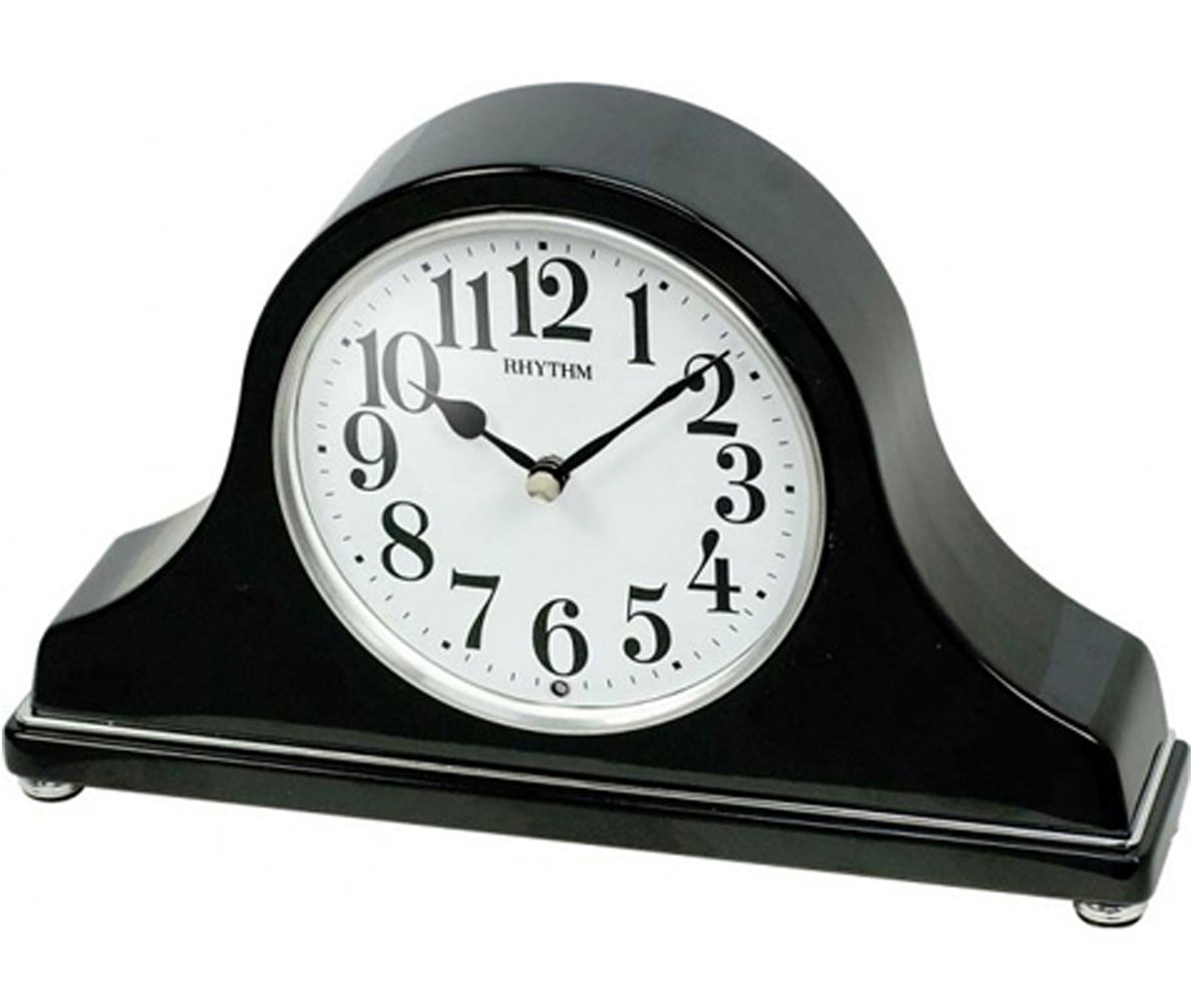Rhythm,  Wooden Table Clock, CRH221NR02