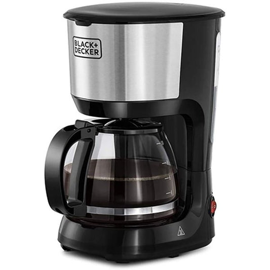 Black+Decker 10 Cup Coffee Maker, Stainless Steel Finish, Anti-Drip, Keep Warm Function DCM750S Coffee Maker BL-DCM750S