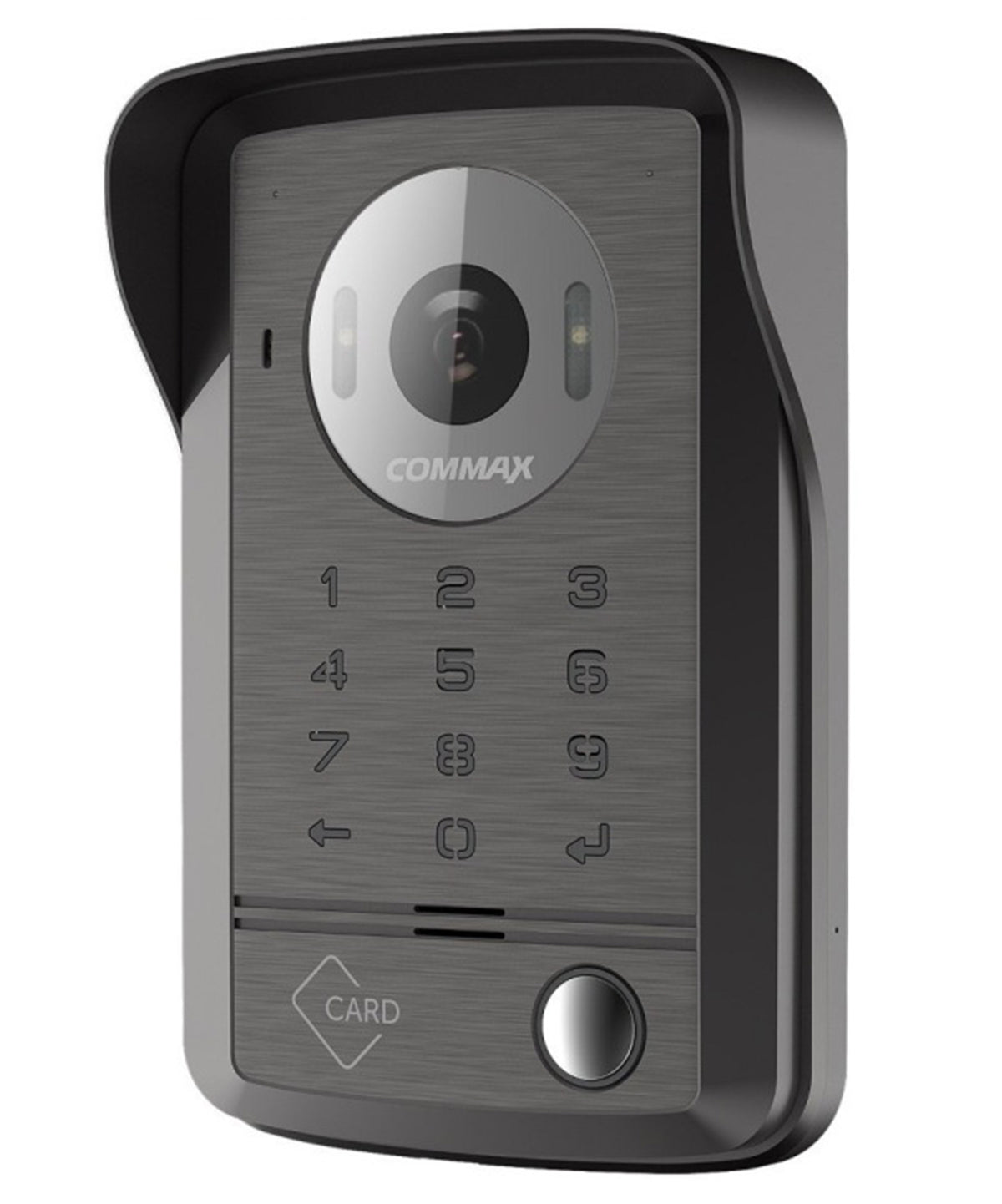 Commax Outdoor 3 in 1 Door Bell Camera Connectable with Passcode and Card Reader, DRC-40DK