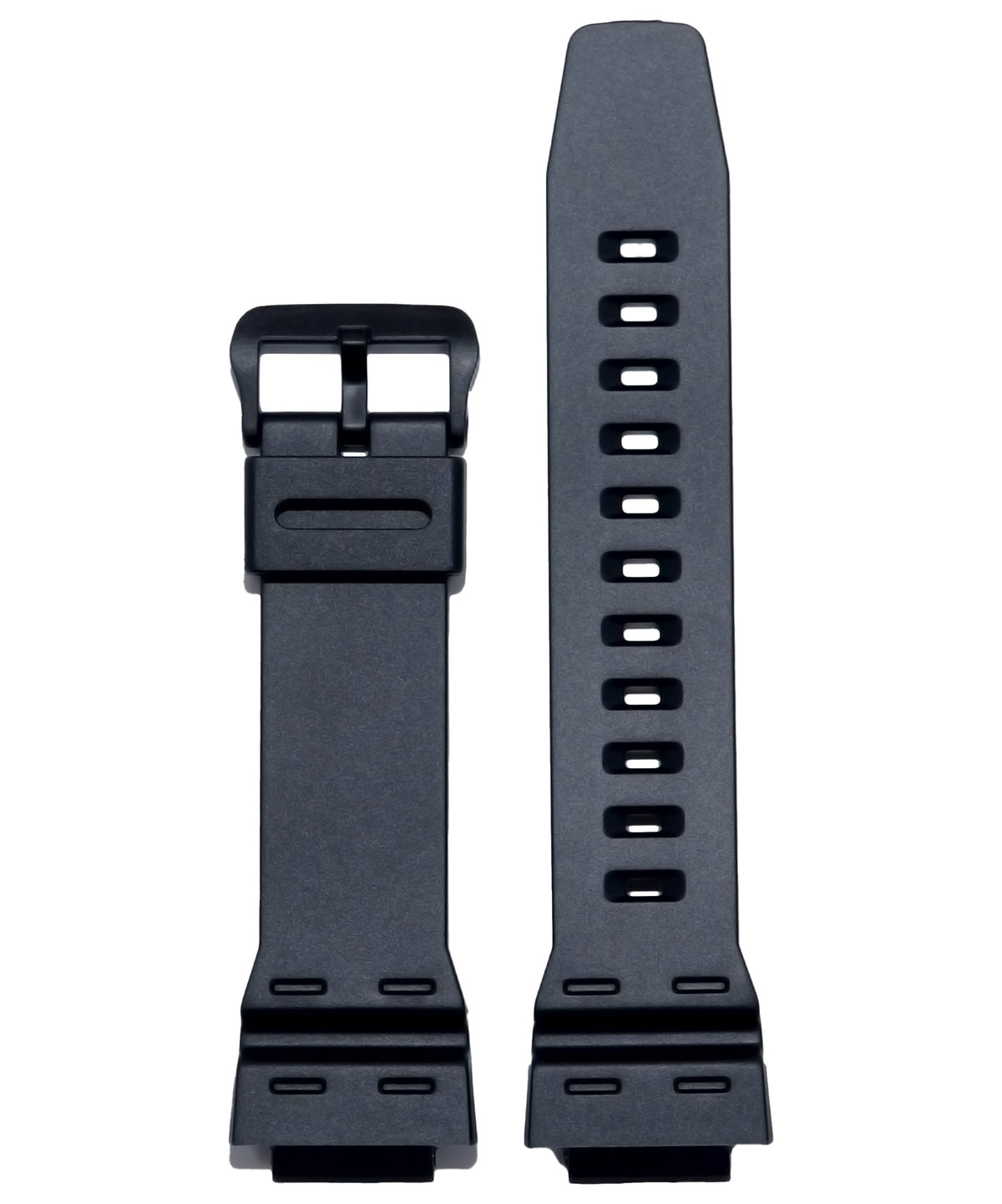 Casio Original Black Resin Band Watch Strap 24mm, CST10600971