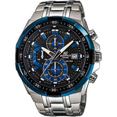 Edifice men analog watch, blue dial with comfortable strap, model GS-EFR-539D-1A2VUD, Bahrain